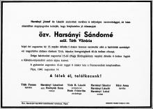 Harsányi Sándorné